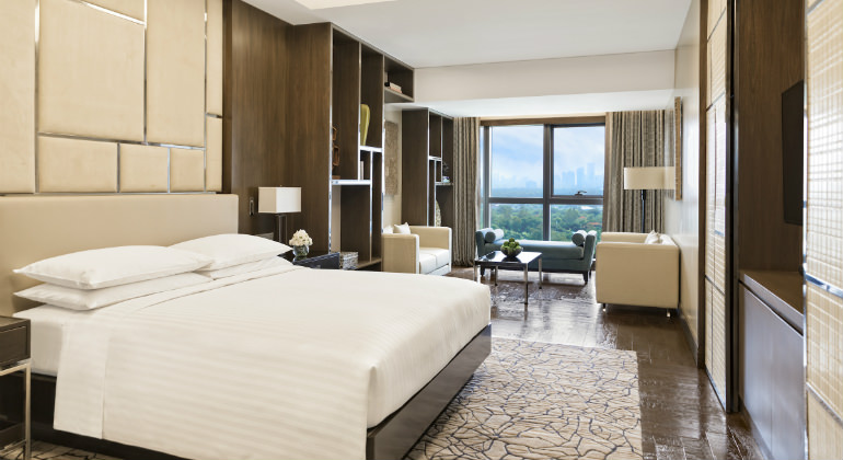 NWR Manila Marriot Hotel Chairman Suite Bedroom Big Web Mini