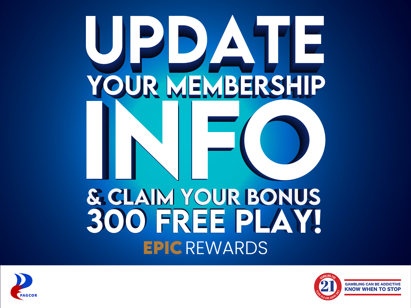 UPDATE YOUR MEMBERSHIP INFORMATION | Newport World Resorts