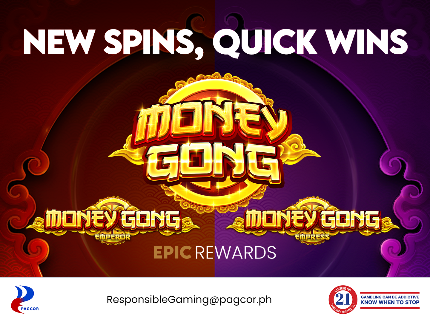 NEW SPINS, QUICK WINS: MONEY GONG