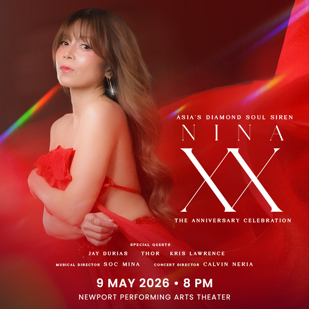 Asia’s Diamond Soul Siren NINA marks 20 phenomenal years in music with NINA XX – a special concert celebrating her iconic, era-defining album Nina Live!