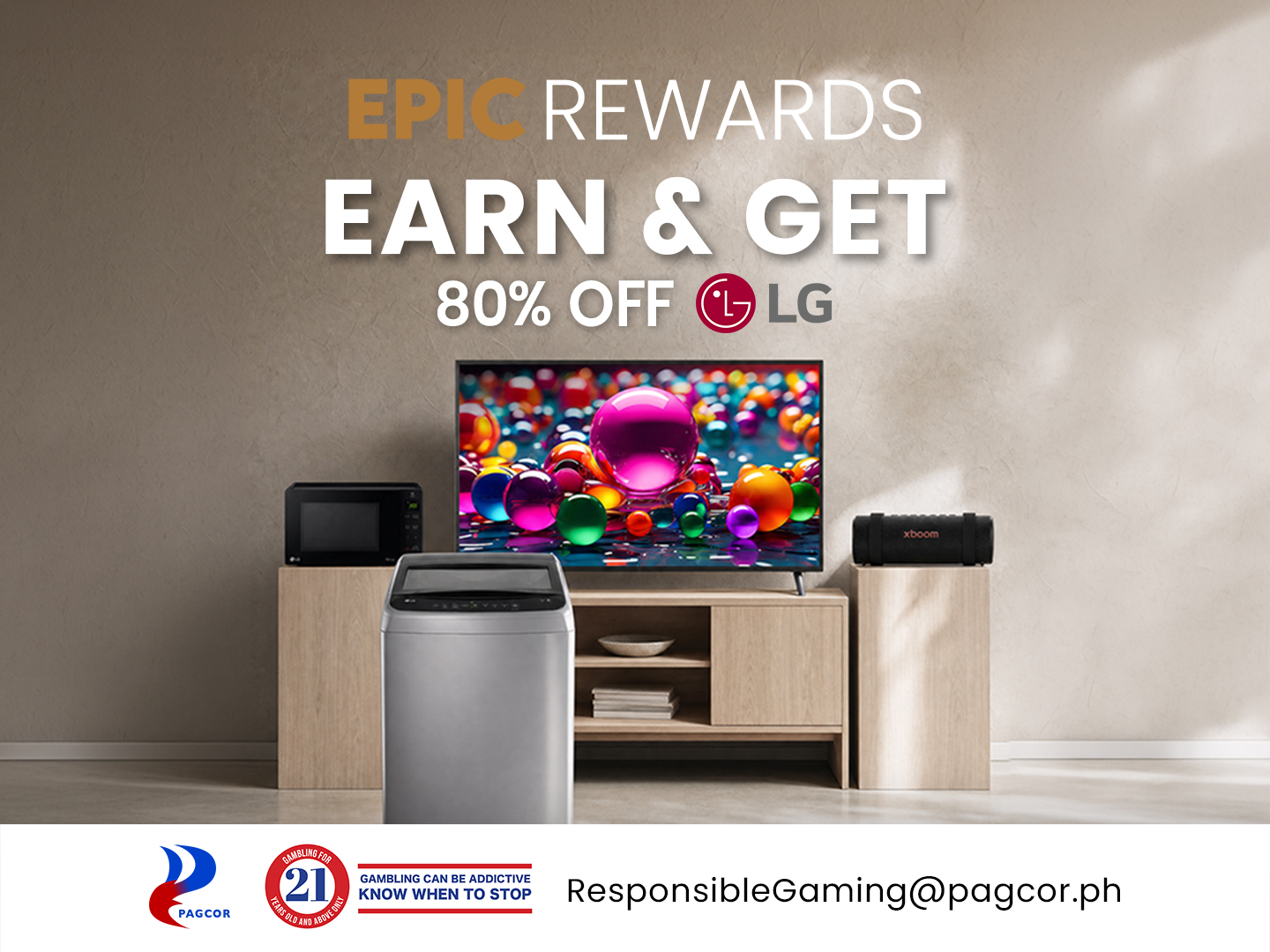 EARN & GET: LG COLLECTION