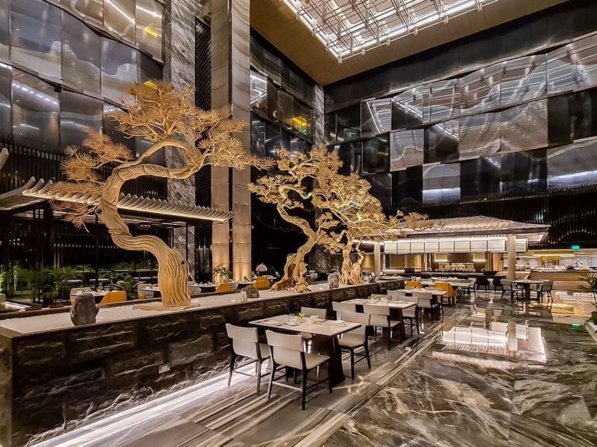 Dining area of Yawaragi