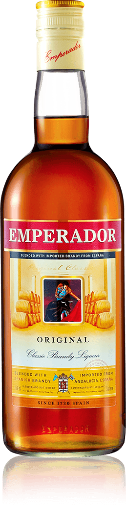 Emperador Brandy in a bottle