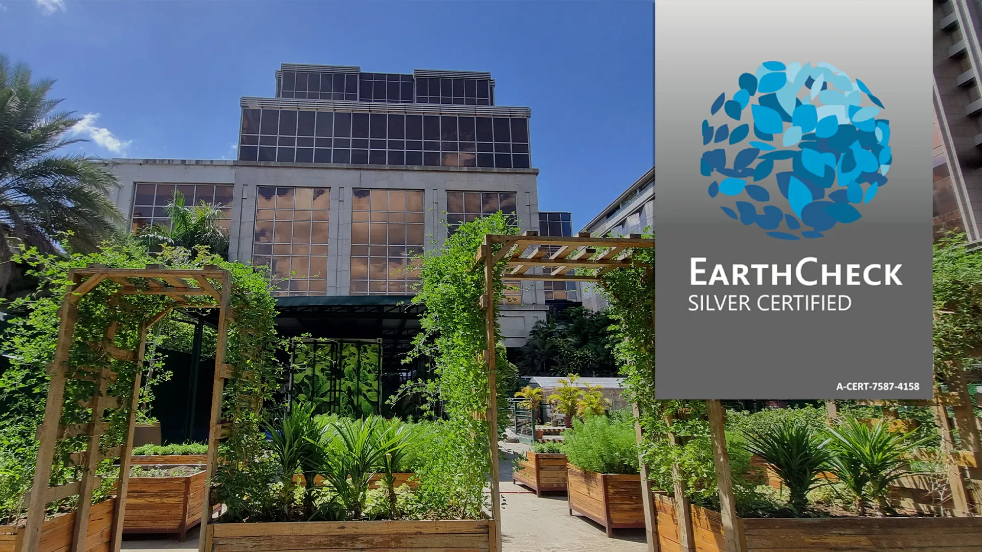 I LOVE Earth for for 4th Silver EarthCheck Certification