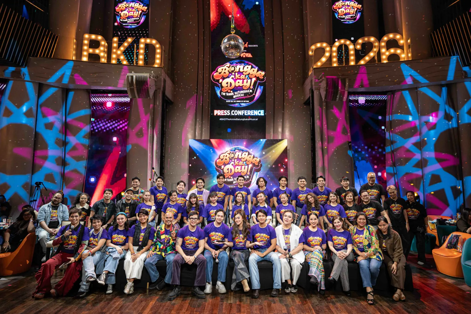 The cast of the Bongga Ka, 'Day!: The Annie Batungbakal Musical