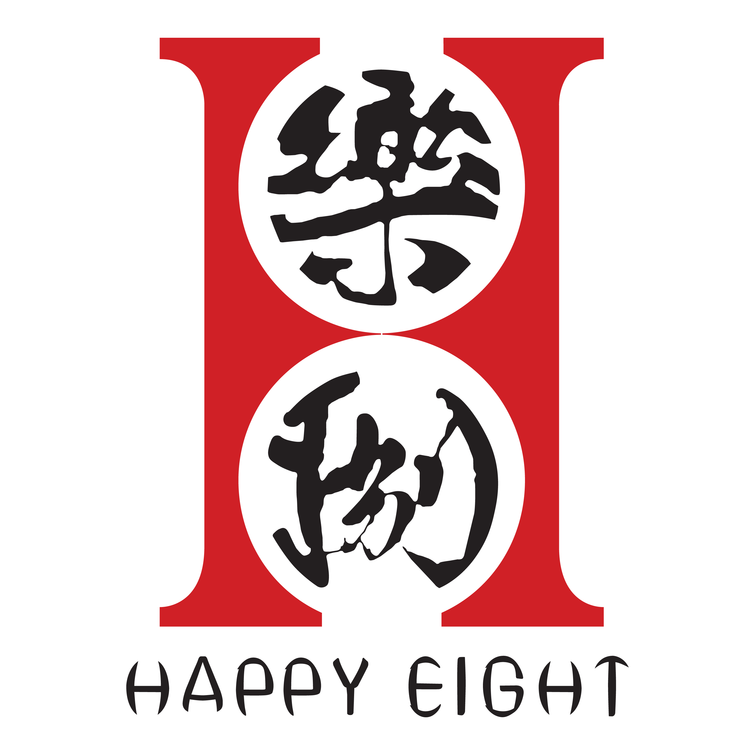 Happy 8 Logo