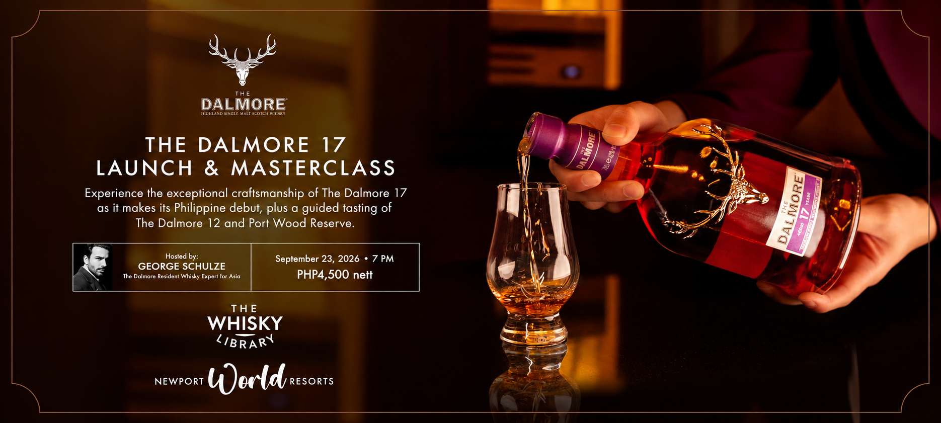 The Dalmore 17 Launch and Masterclass